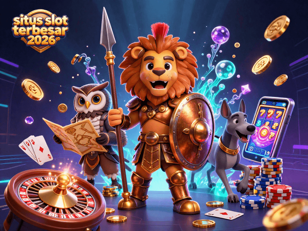 Menangkan jackpot di situs slot terbesar 2026 dengan grafis 3D menakjubkan dan karakter menarik.