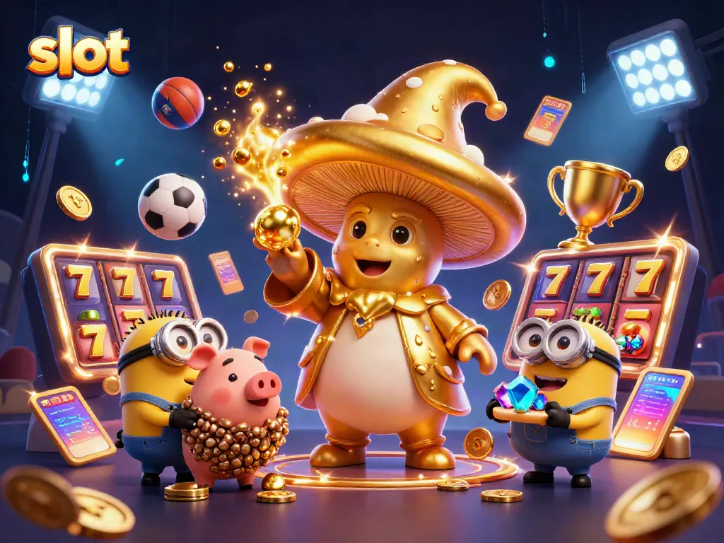 Experience thrilling slot gameplay with dynamic visuals of magic, gems, and winning treasures.