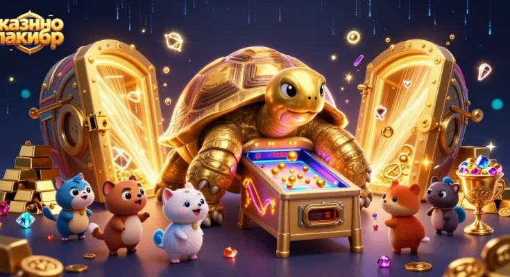 Play exciting games at казино лакибир with vibrant characters and treasure-filled scenes.